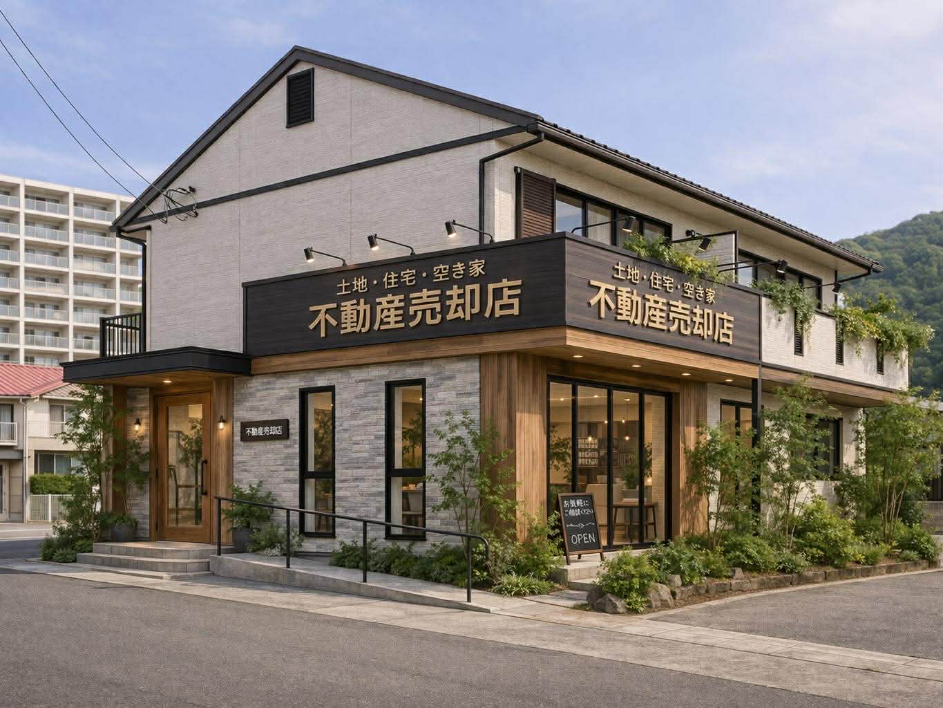 不動産売却店 外観